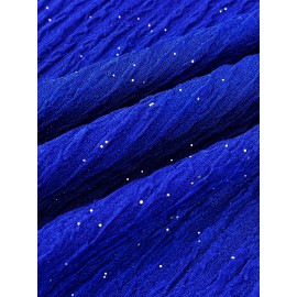 Plus Size - Plus Size, Women'S Plus Size Sexy Twist Off-Shoulder Sparkling A-Line Dress, Suitable for Parties, Cocktail Events, Christmas, Valentine'S Day, Formal Wear, Party Wear