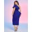Plus Size One Shoulder Ruffle Trim Dress, Casual Short Sleeve Bodycon Dress, Women's Plus Size Clothing