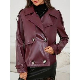 Plus Size Women's Spring and Autumn Fashion Casual Jacket