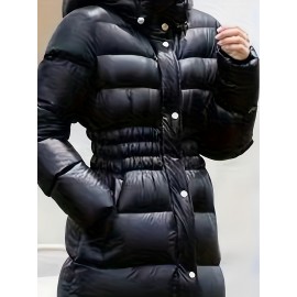 Winter Women's Loose Elegant Warm Coat, Everyday Winter Wear, Winter Outerwear, Classic Winter Style, Elegant Outerwear, Warm Fabric, Durable Material, Long Coat, Outer Jacket, Stylish Women, Casual Outfit