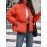 Women's Plus Size Winter Elegant Outerwear Coat - Full-Length Zipper Front Closure, Stand Collar H-Line Silhouette, Machine Washable Solid Color Jacket for Cold Weather, Casual & Dressy Occasions