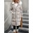 Plus Size - Women'S Heavy-Duty Winter Coat - Thermal Insulated Hooded Jacket with Plaid Pattern, Long Sleeve Outerwear for Cold Weather, Machine Washable (no Belt) - Plus Size Friendly, Winter Jacket, Casual Winter Wear